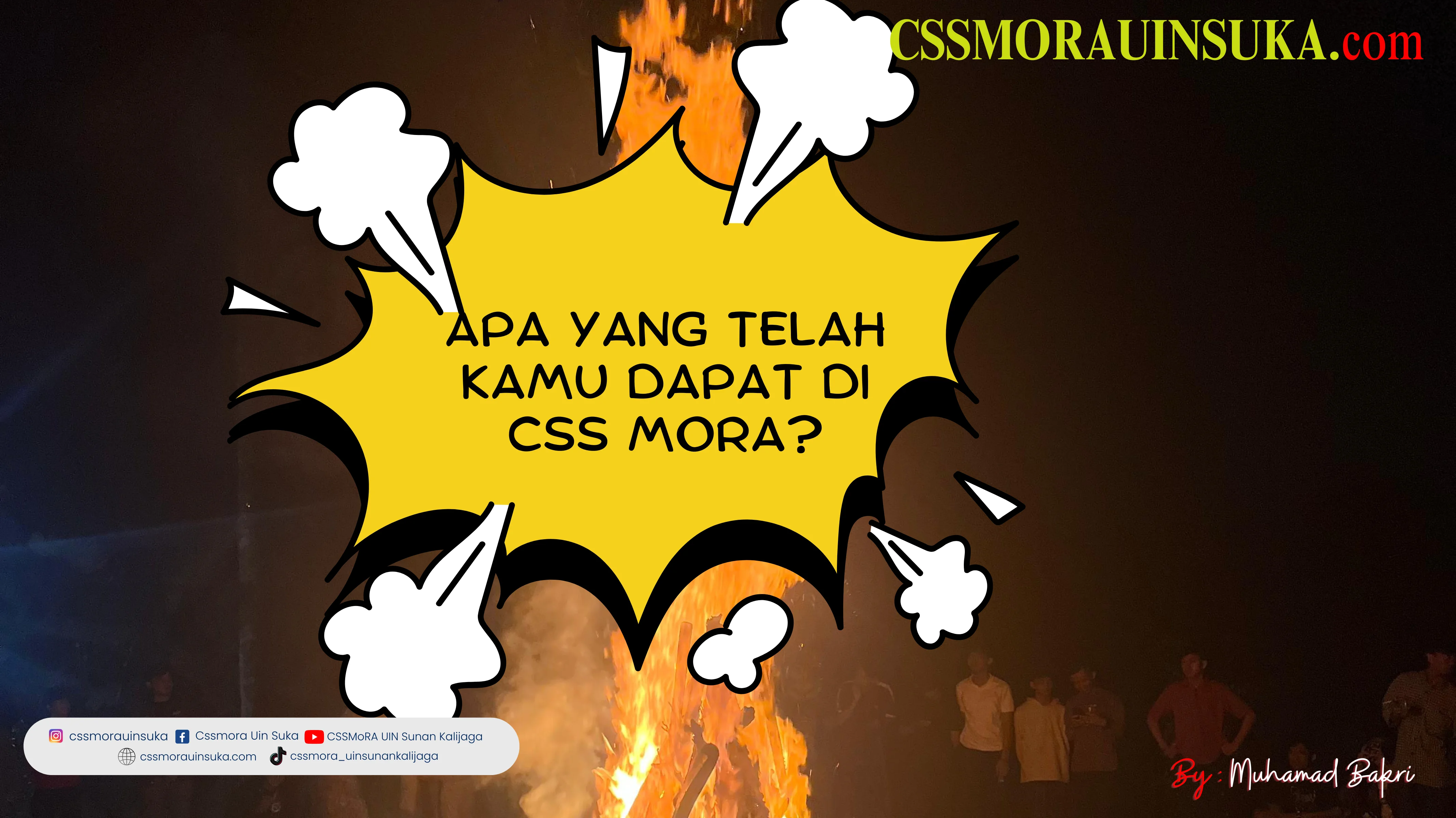 Apa yang telah kamu dapat di CSS MoRA?