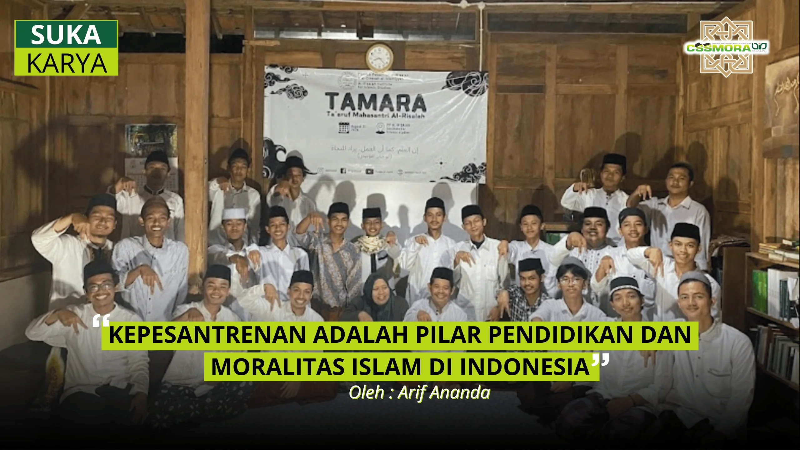 Kepesantrenan adalah Pilar Pendidikan dan Moralitas Islam di Indonesia